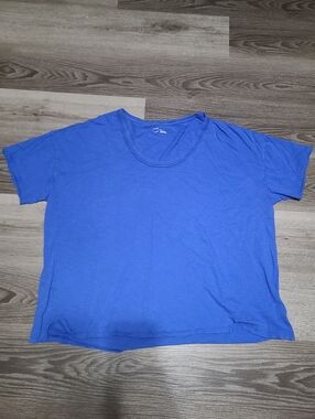 🚫SOLD🚫 Aerie Blue Crew Tee XL